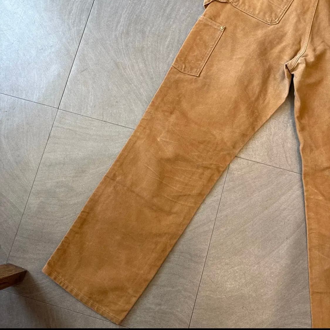 칼하트 정품 브라운 더블니 팬츠 바지 상품이미지7