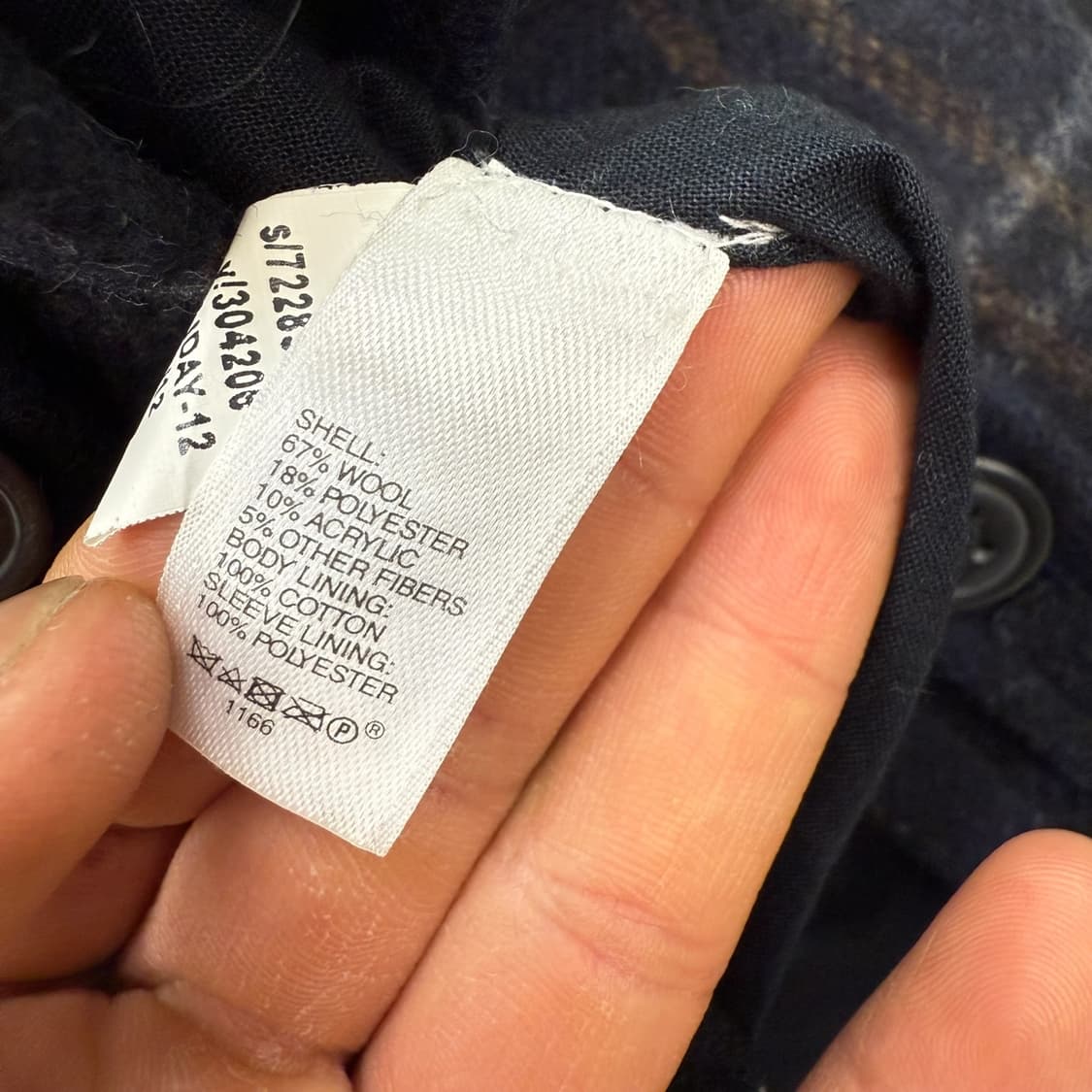 갭 체크 울 자켓 r1974 상품이미지8