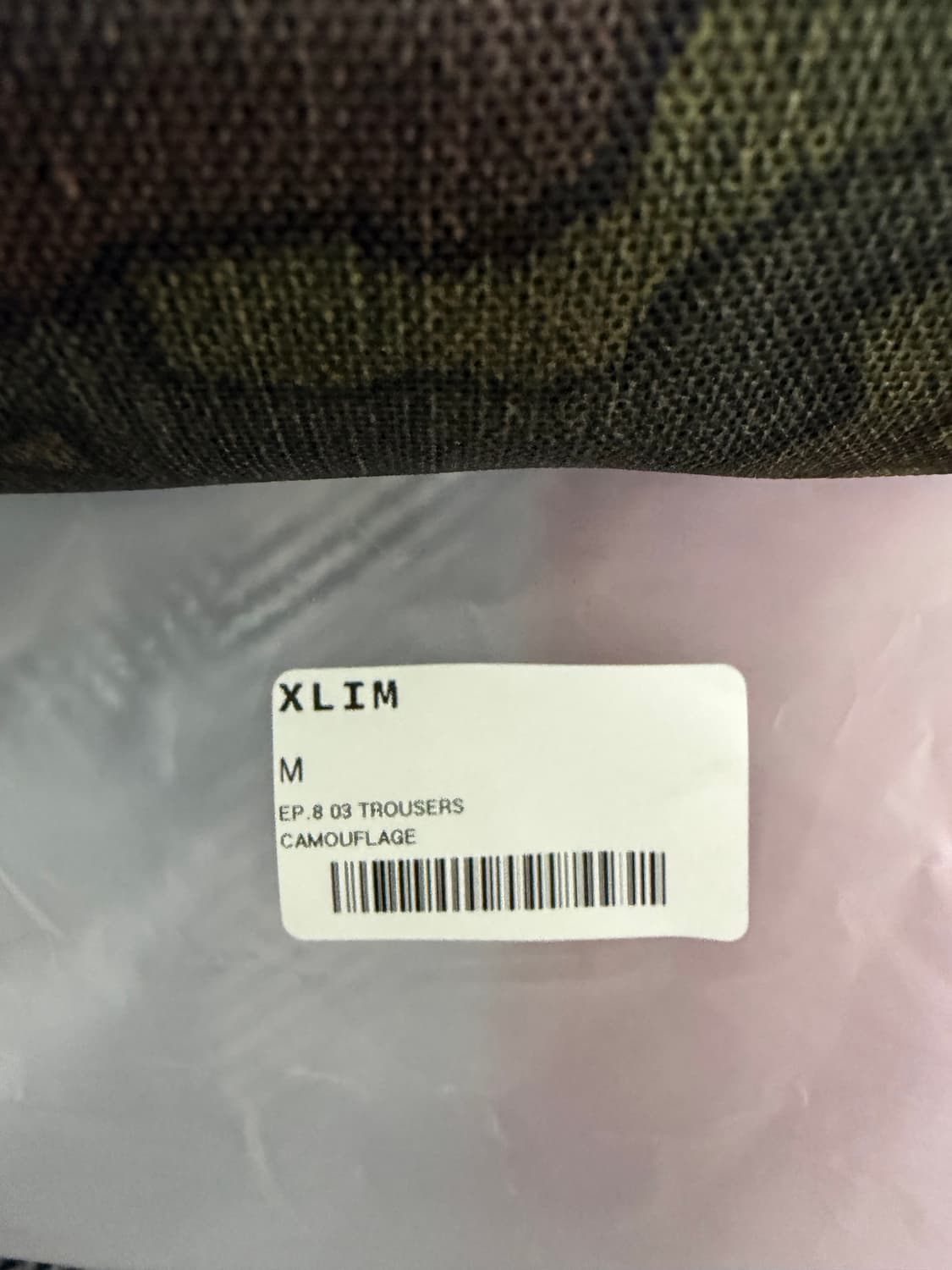 Xlim ep.8 03 트라우저 카모플라쥬 M 새상품 상품이미지3