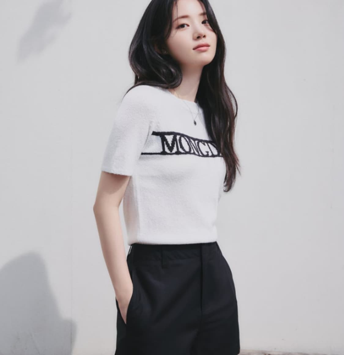 몽돌 반팔 니트 M  상품이미지4