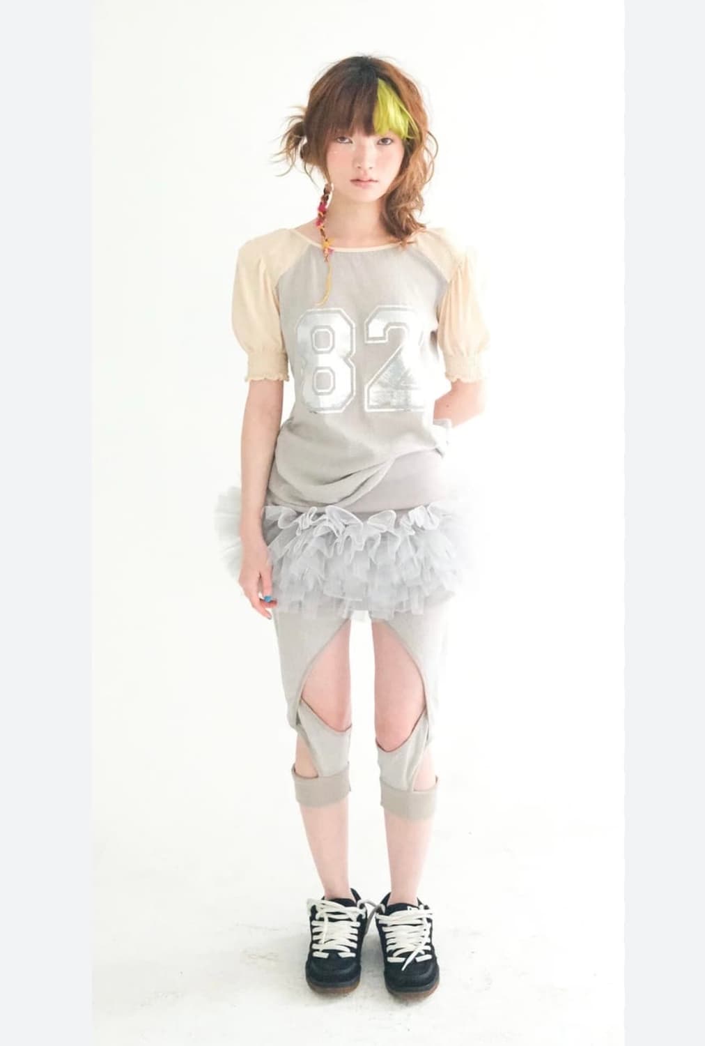 샵페어리 jersy volume tulle skirt 상품이미지1