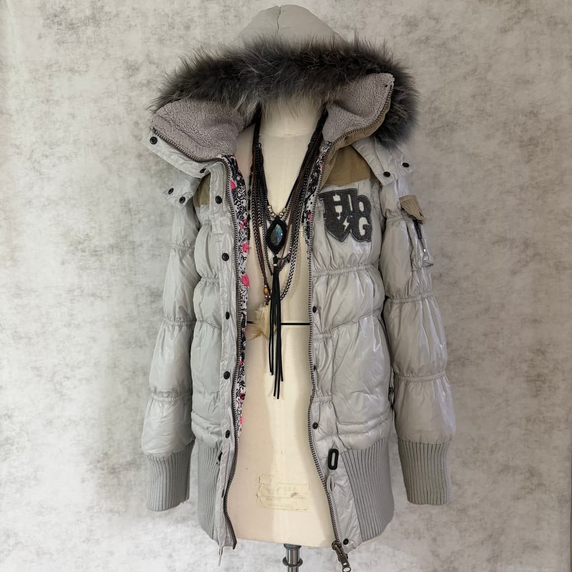 Jpn vintagr fur jacket 상품이미지1