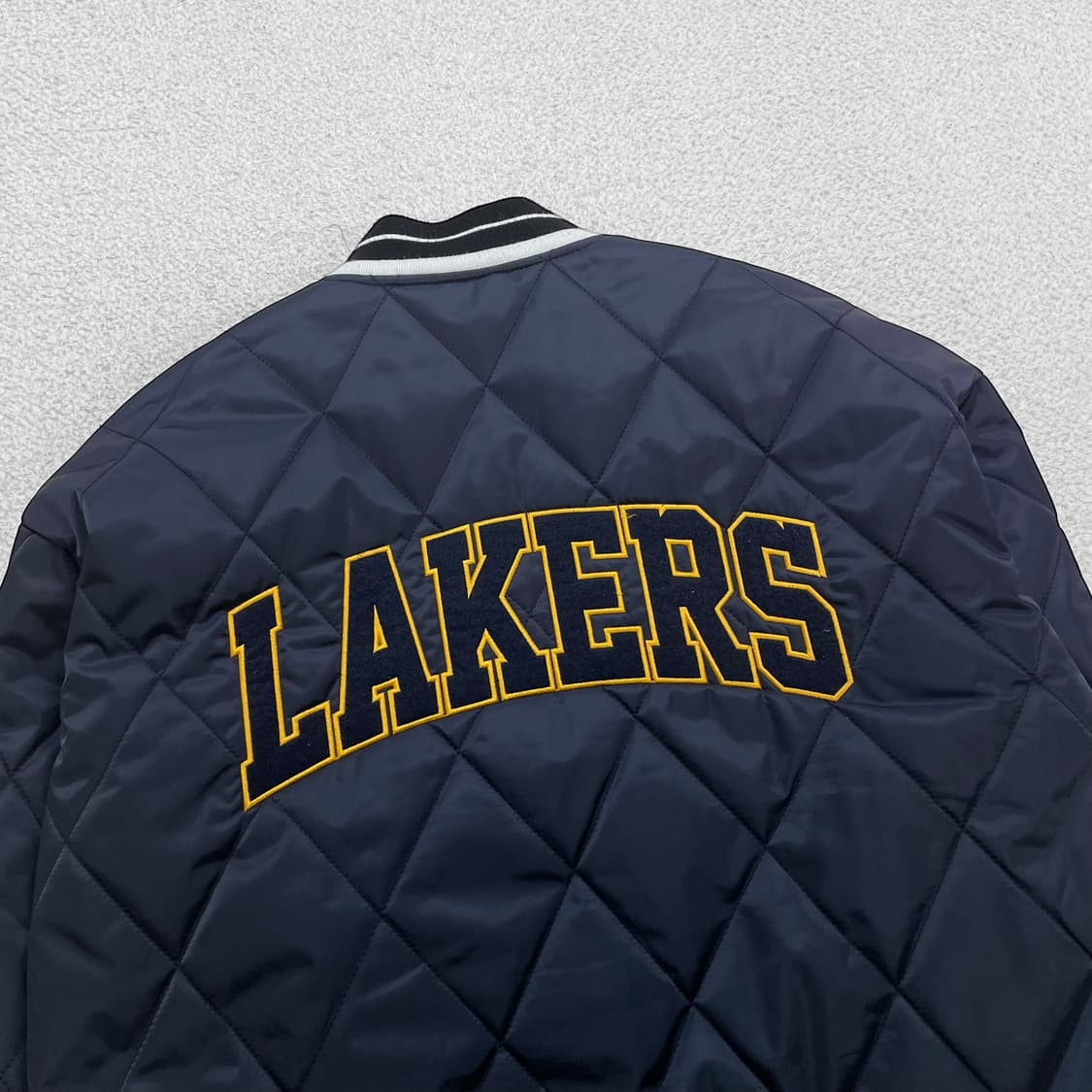 NBA 레이커스 다이아몬드 퀄팅 자켓  상품이미지3