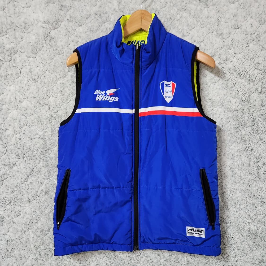 H652 [90] 수원 삼성 블루윙즈 리버시블 양면 패딩 조끼 상품이미지2