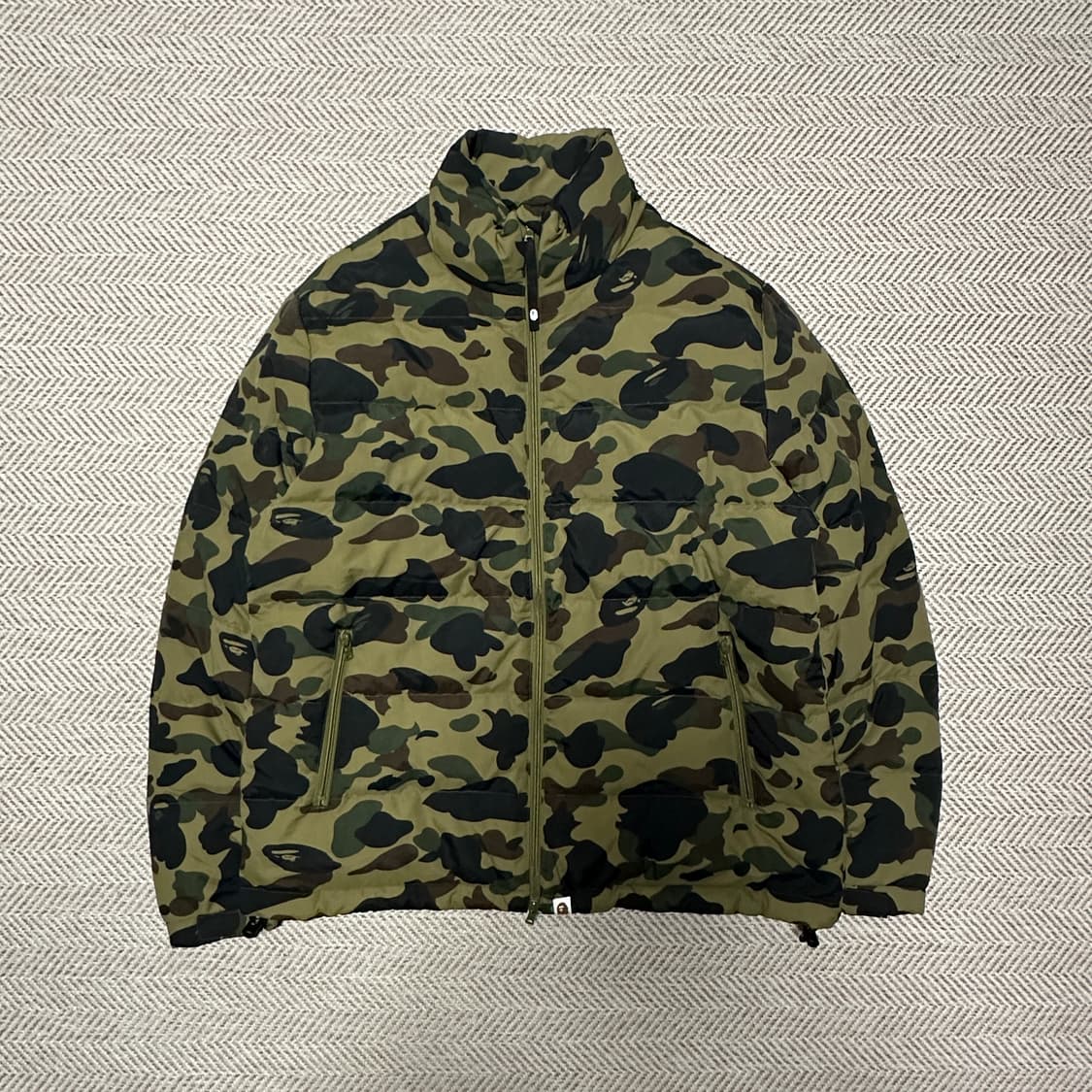 BAPE camo down jacket 상품이미지1