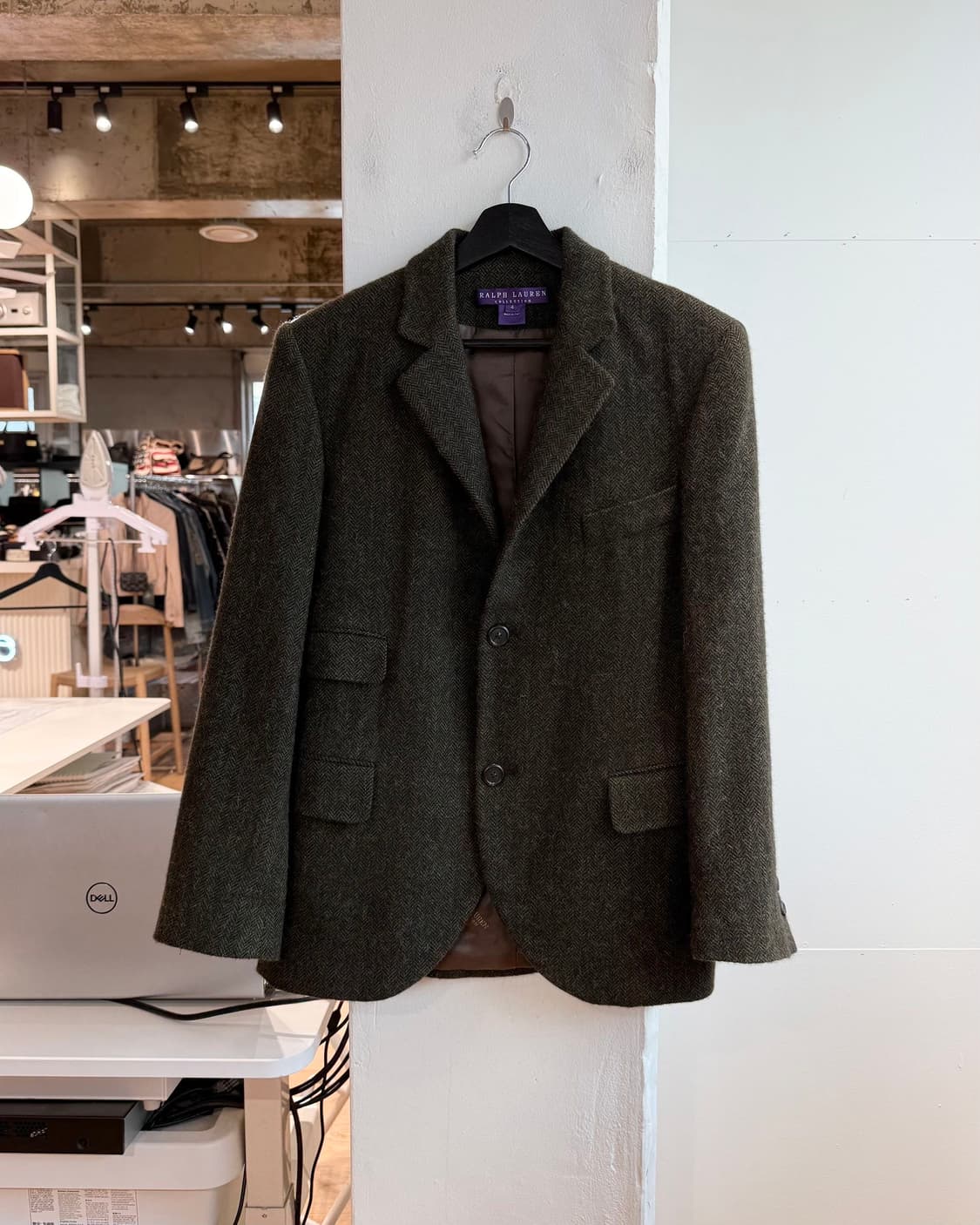 폴로 랄프로렌 퍼플라벨 그린 블레이저 셋업  상품이미지2