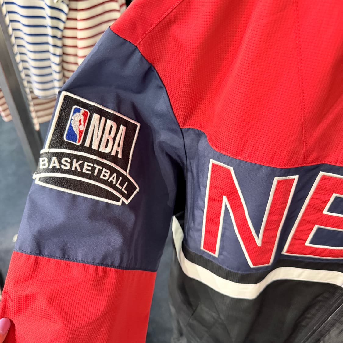 [M] NBA 브루클린 네츠 바람막이 상품이미지3