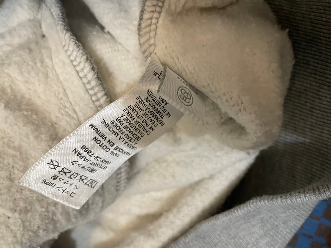 스투시 overdyed stock 반집업 L 상품이미지4