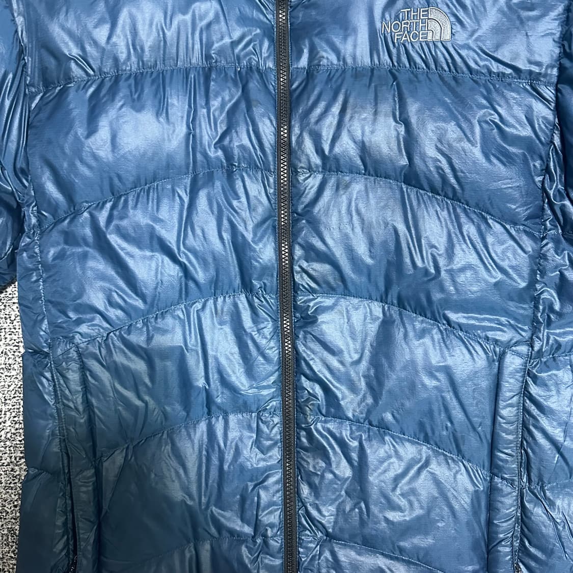 (100) 노스페이스 써밋시리즈 패딩 네이비 상품이미지6