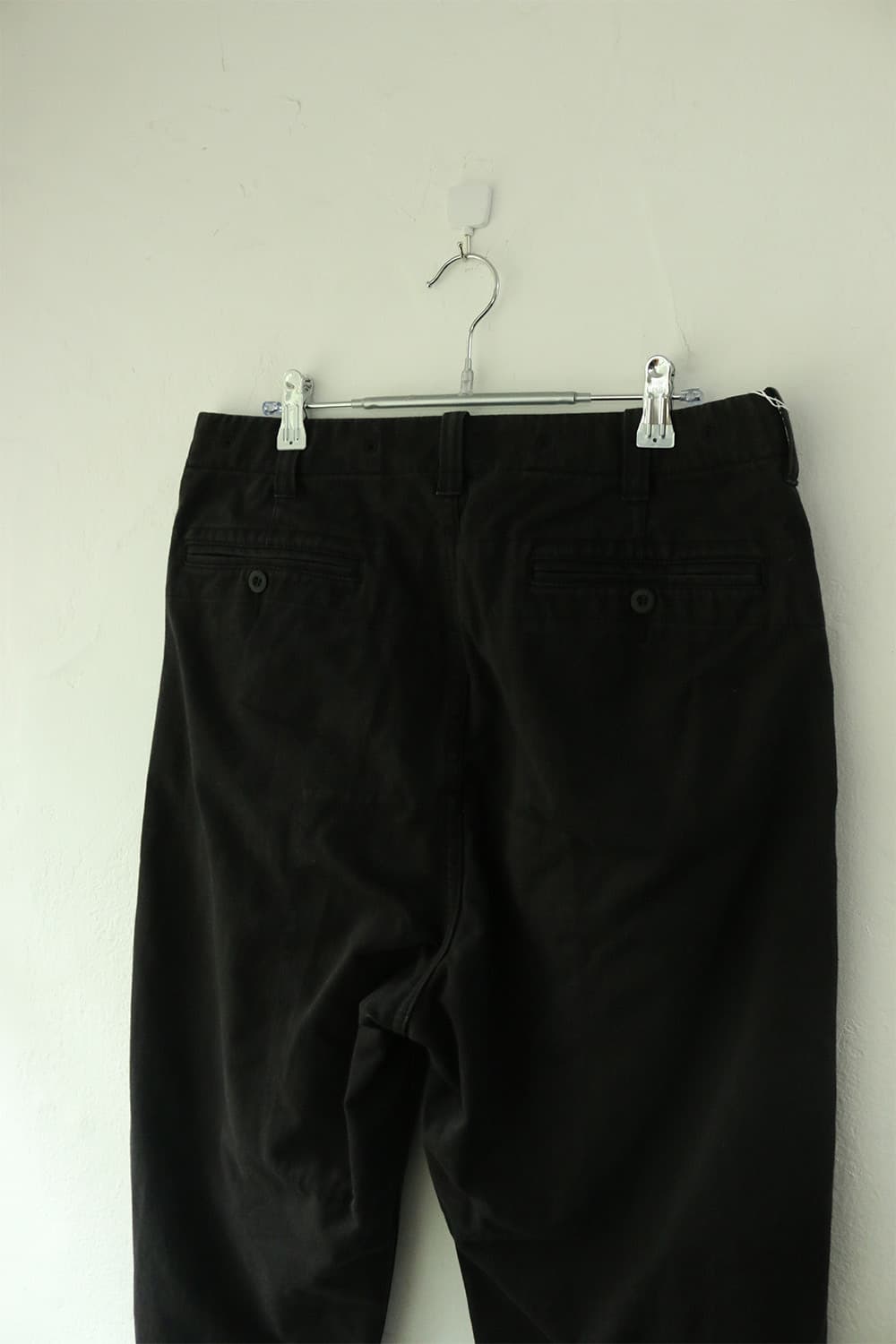 아이 준야 와타나베 맨 블랙 코튼팬츠 상품이미지7