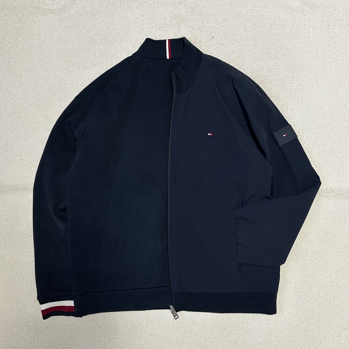 타미힐피거 윈드프루프 리버시블 집업 가디건 상품이미지1