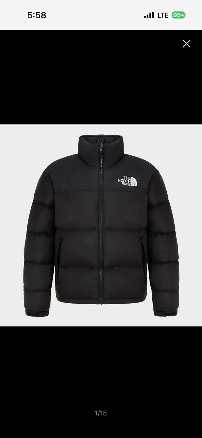 1996 레트로 눕시 자켓 BLACK M사이즈 상품이미지1