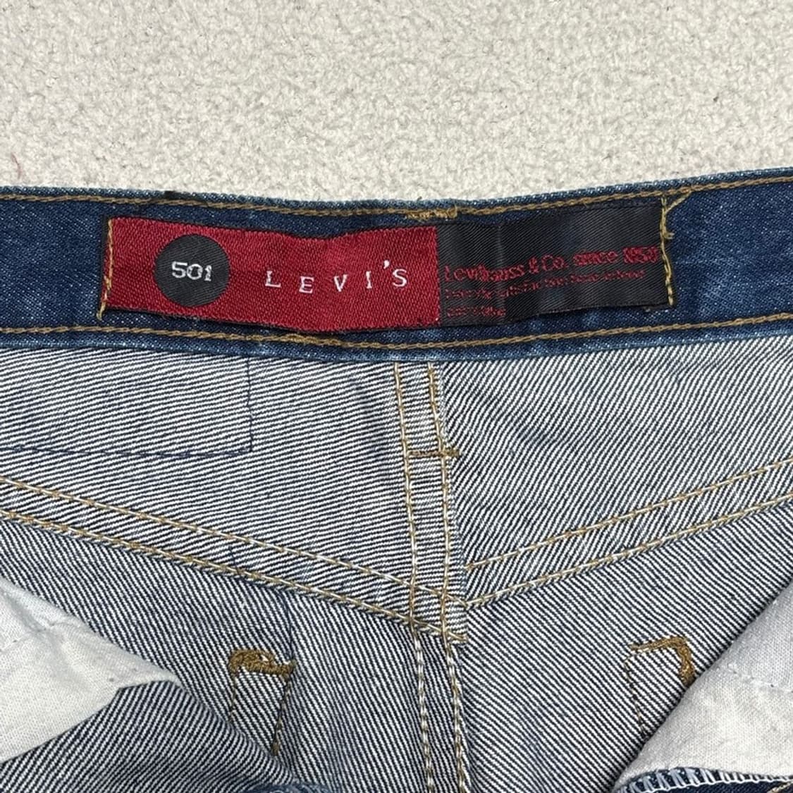 LEVI'S 501 데님팬츠 버튼 플라이 30 | 32 상품이미지4