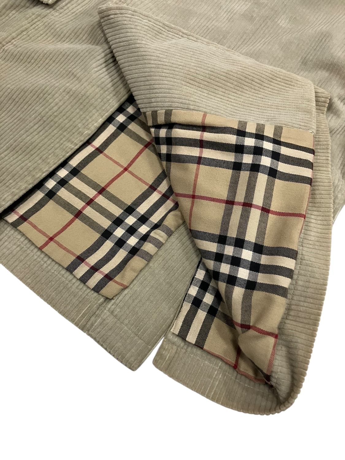 버버리 코듀로이 자켓 105 상품이미지7