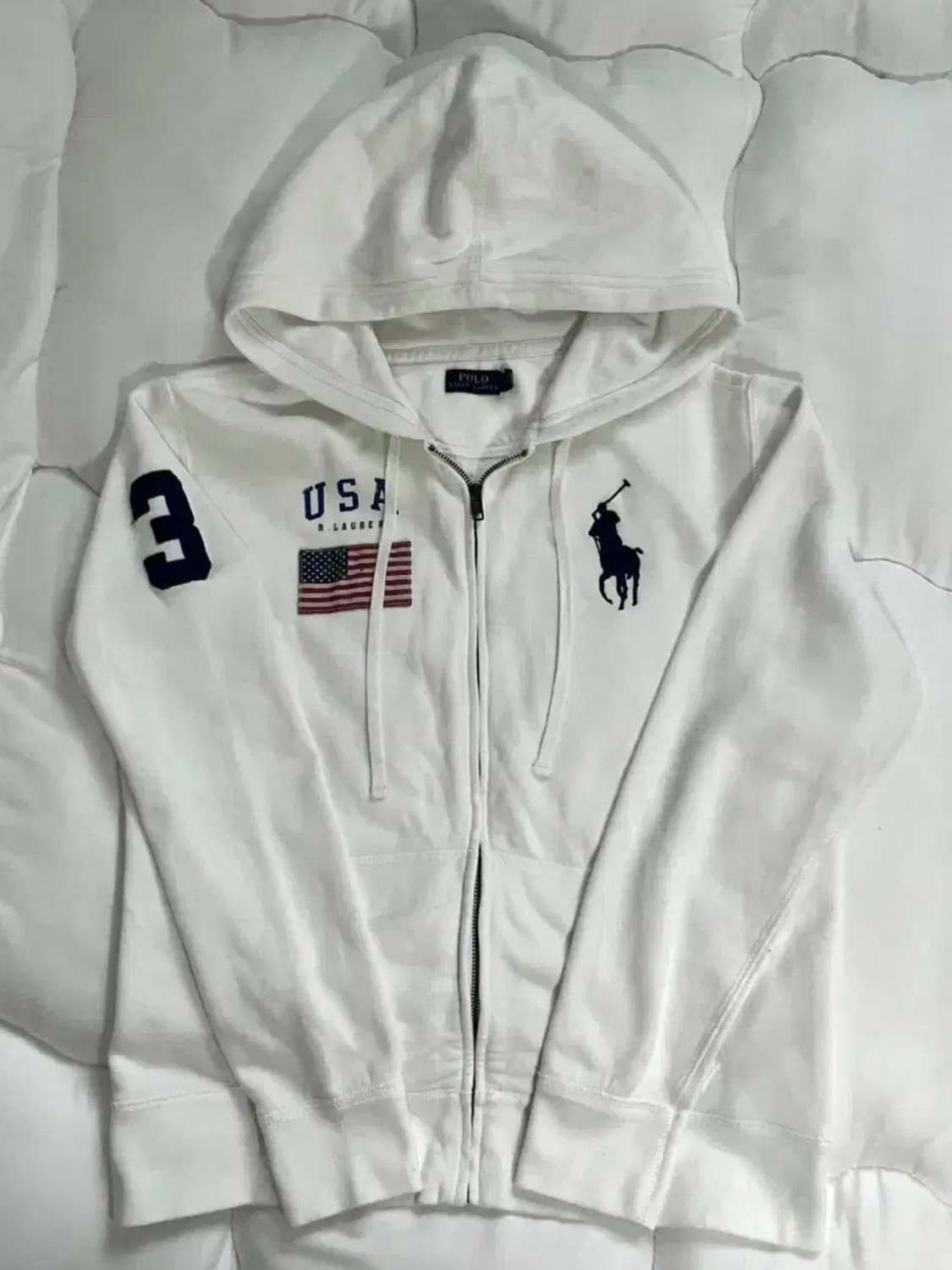 폴로 빅포니 성조기 후드집업 구해요! 상품이미지1