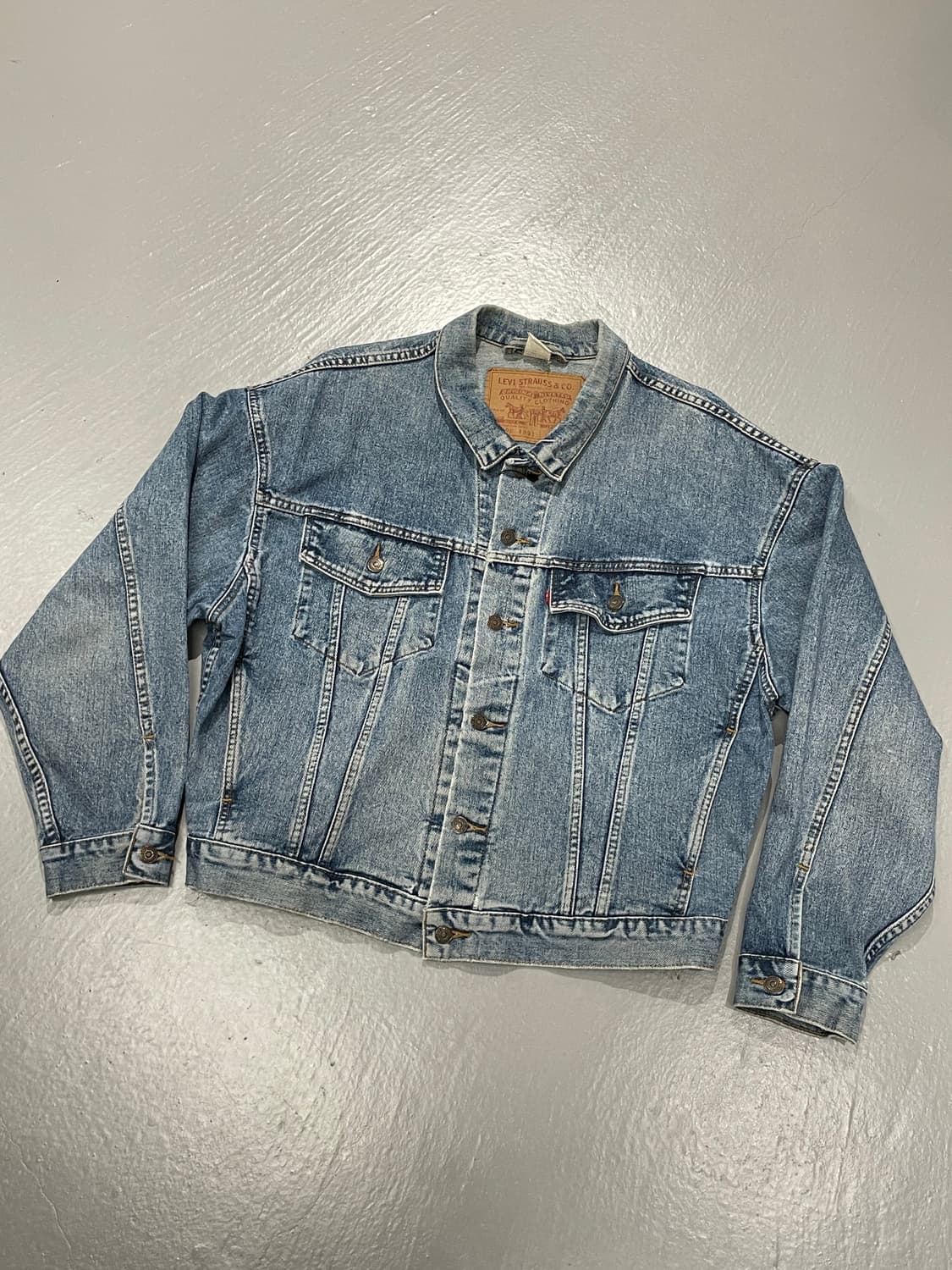 90‘s 리바이스 데님 자켓 상품이미지7