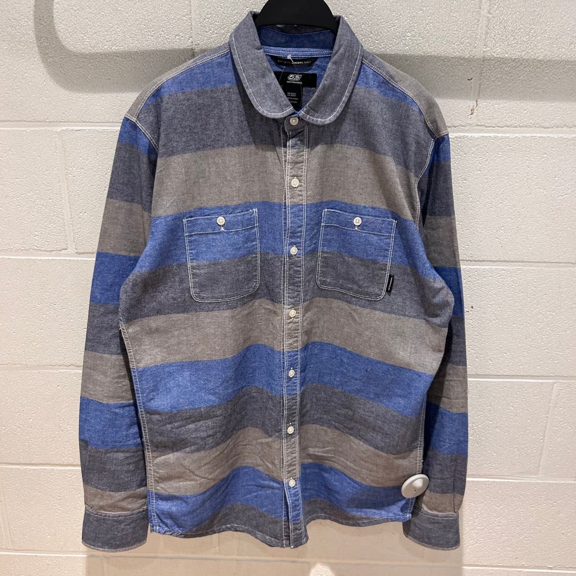 DIESEL Biker Stripe Shirts 상품이미지4