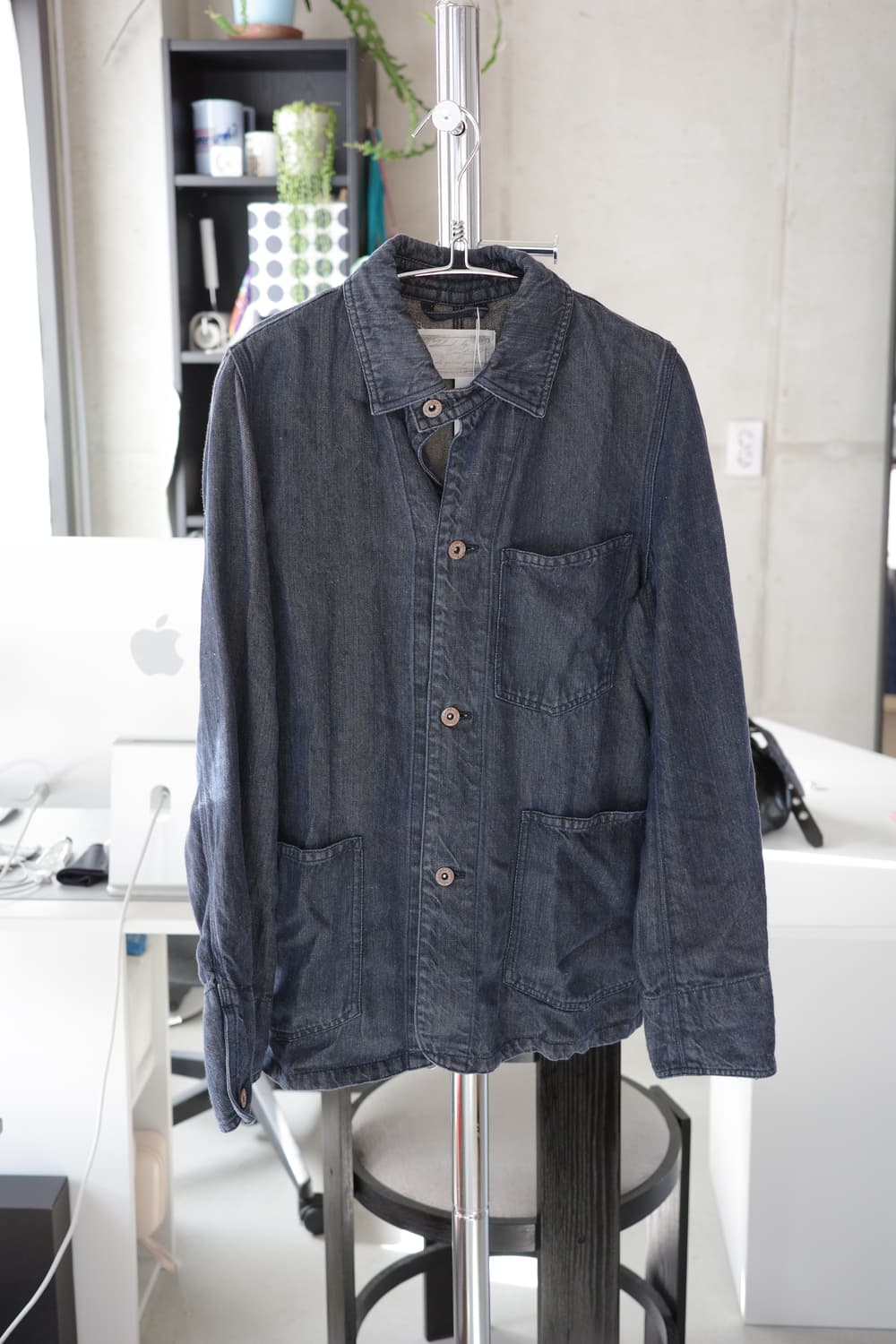 Nest robe confect 컨펙트 린넨 커버올 자켓 상품이미지1