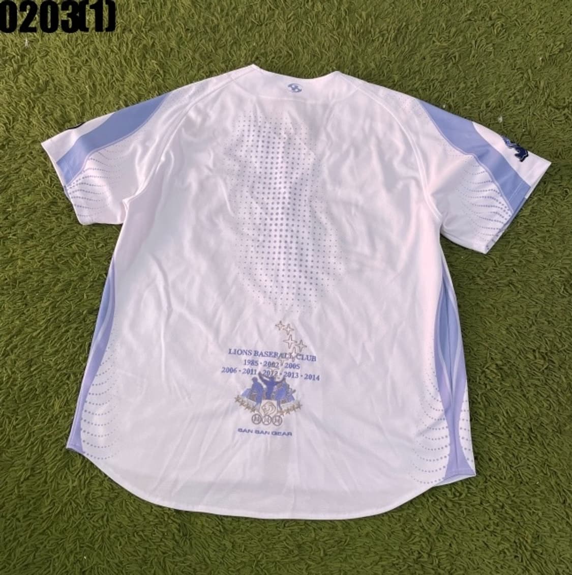 삼성라이론즈 산산기어 반팔 유니폼 상품이미지10