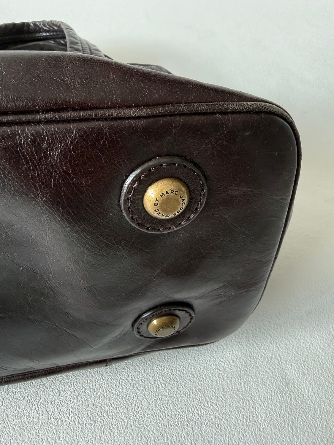 마크 바이 마크제이콥스 레더 보스턴 토트 숄더백 상품이미지8