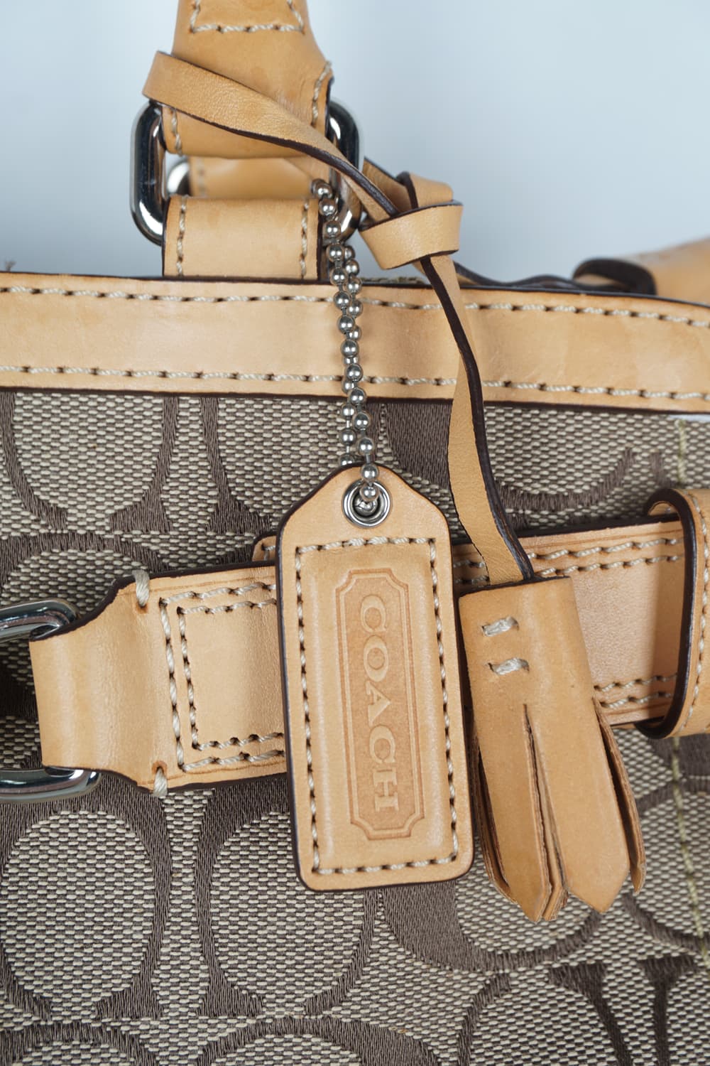  COACH signature pattern tote bag 상품이미지4