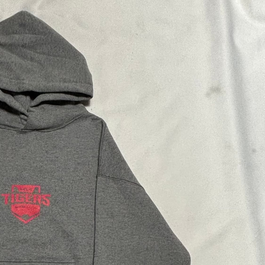 L 새상품 아이앱 스튜디오 X 기아 타이거즈 그레이 후드티 상품이미지1