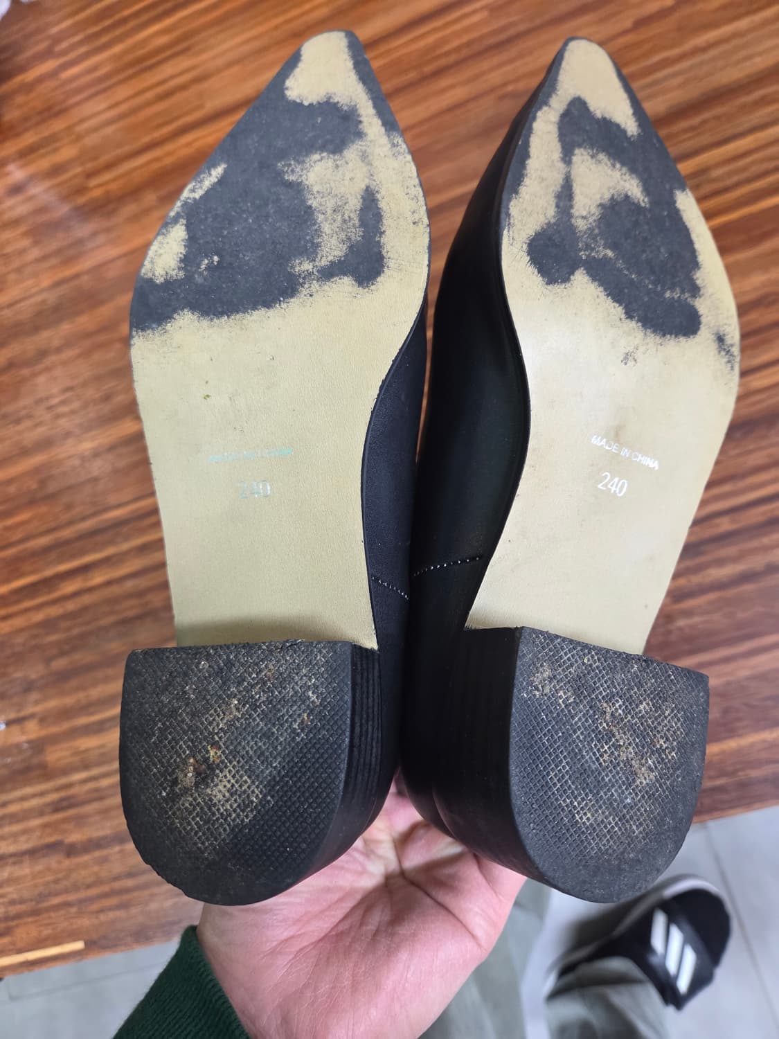 빈티지 여성 웨스턴 가죽 부츠 240 상품이미지5