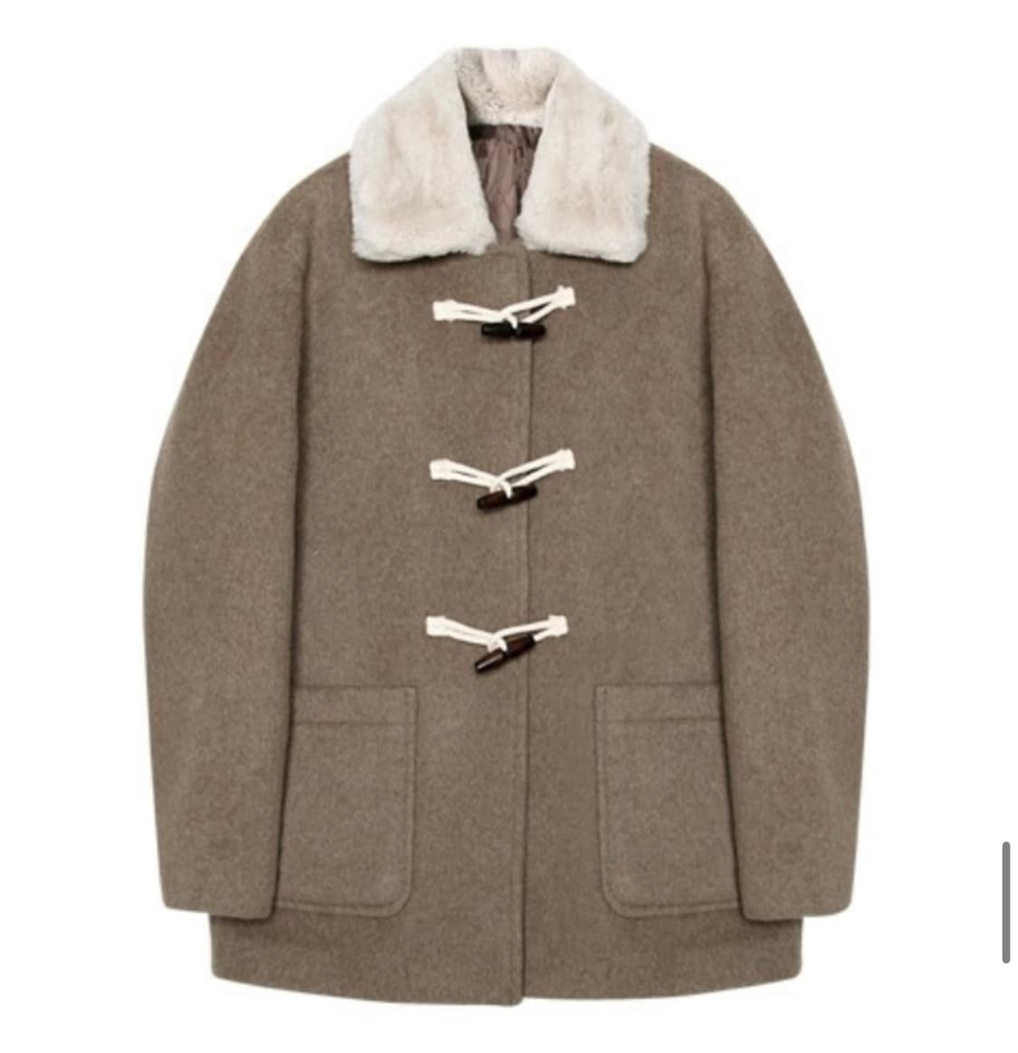 몬츠(monts) alpaca blend duffle coat 떡볶이코트 상품이미지1