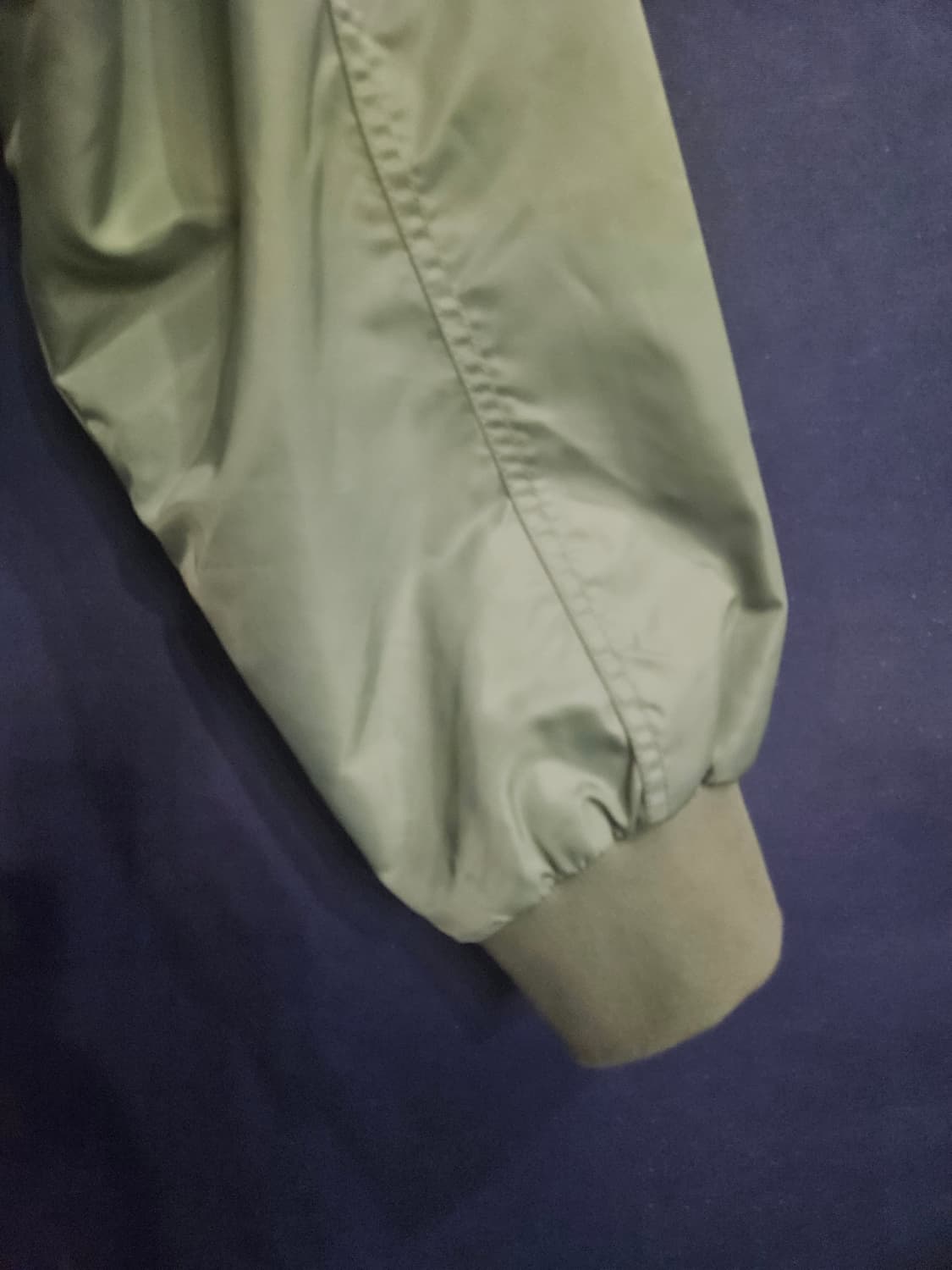 에이티 식스 로드 카키 남성 세미오버핏 100 항공점퍼 자켓  상품이미지5