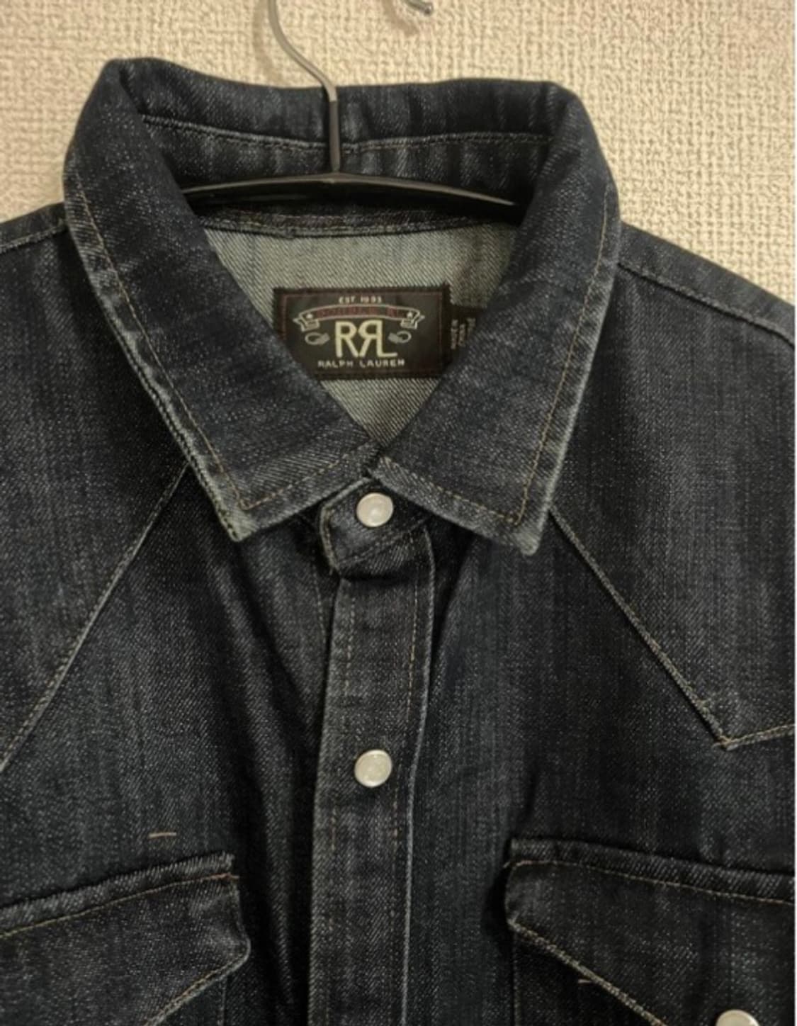 RRL 웨스턴 데님 셔츠 상품이미지2