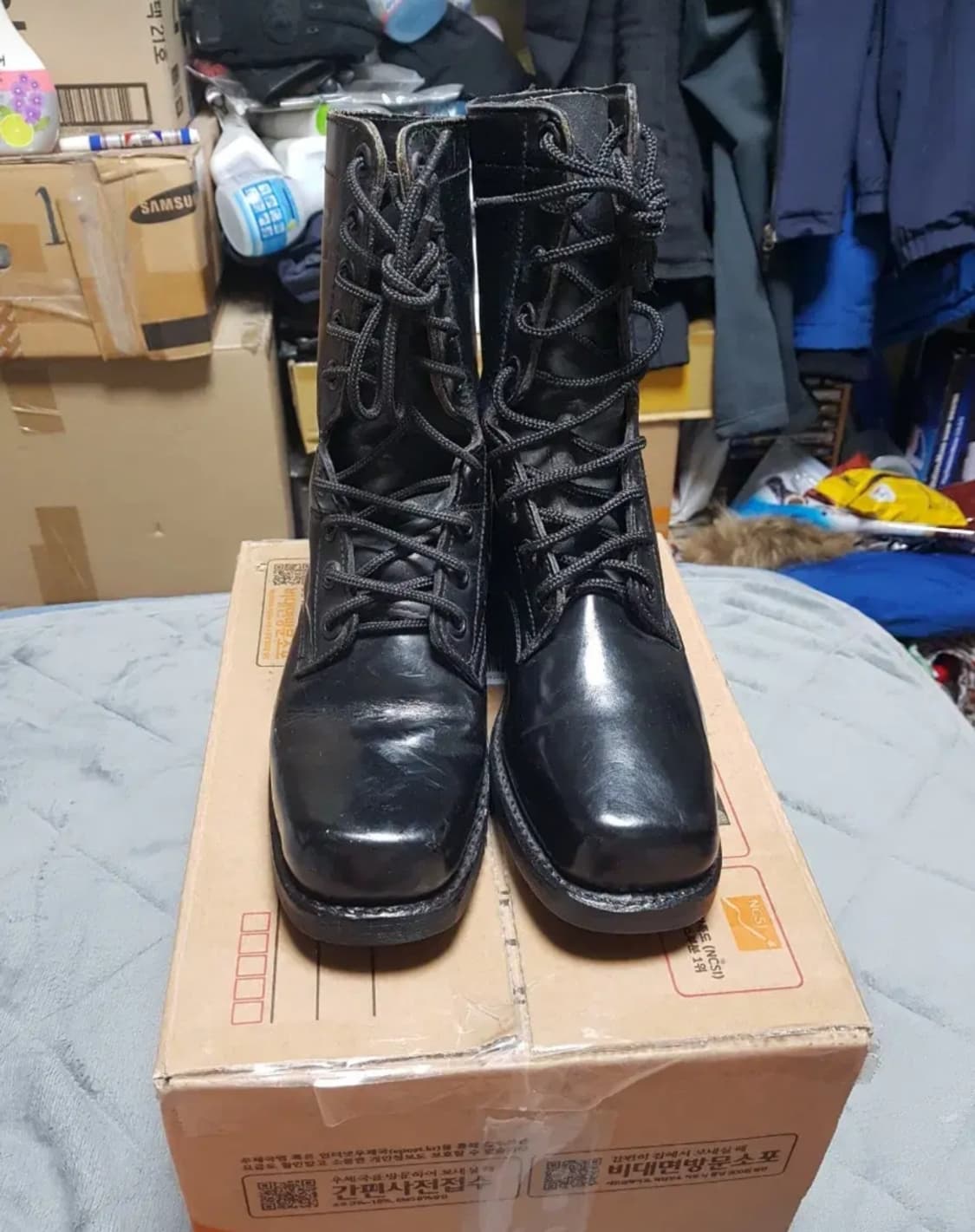 한국군 81년 공수부대 특전사 스키화 250~255 판매 상품이미지1