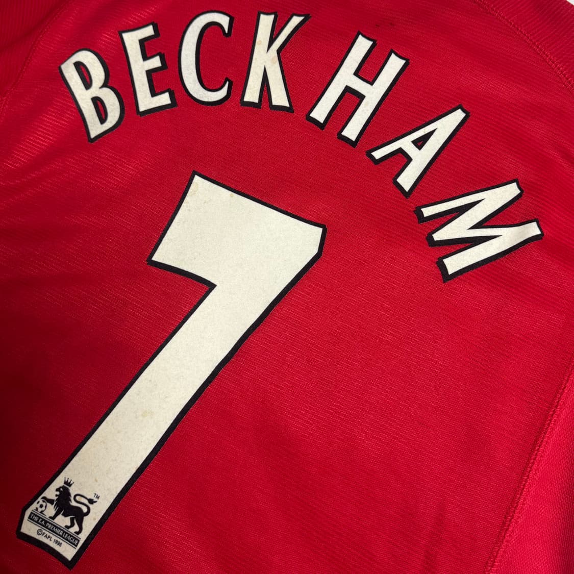 00-02 맨체스터 유나이티드 홈 유니폼 데이비드 베컴 상품이미지7