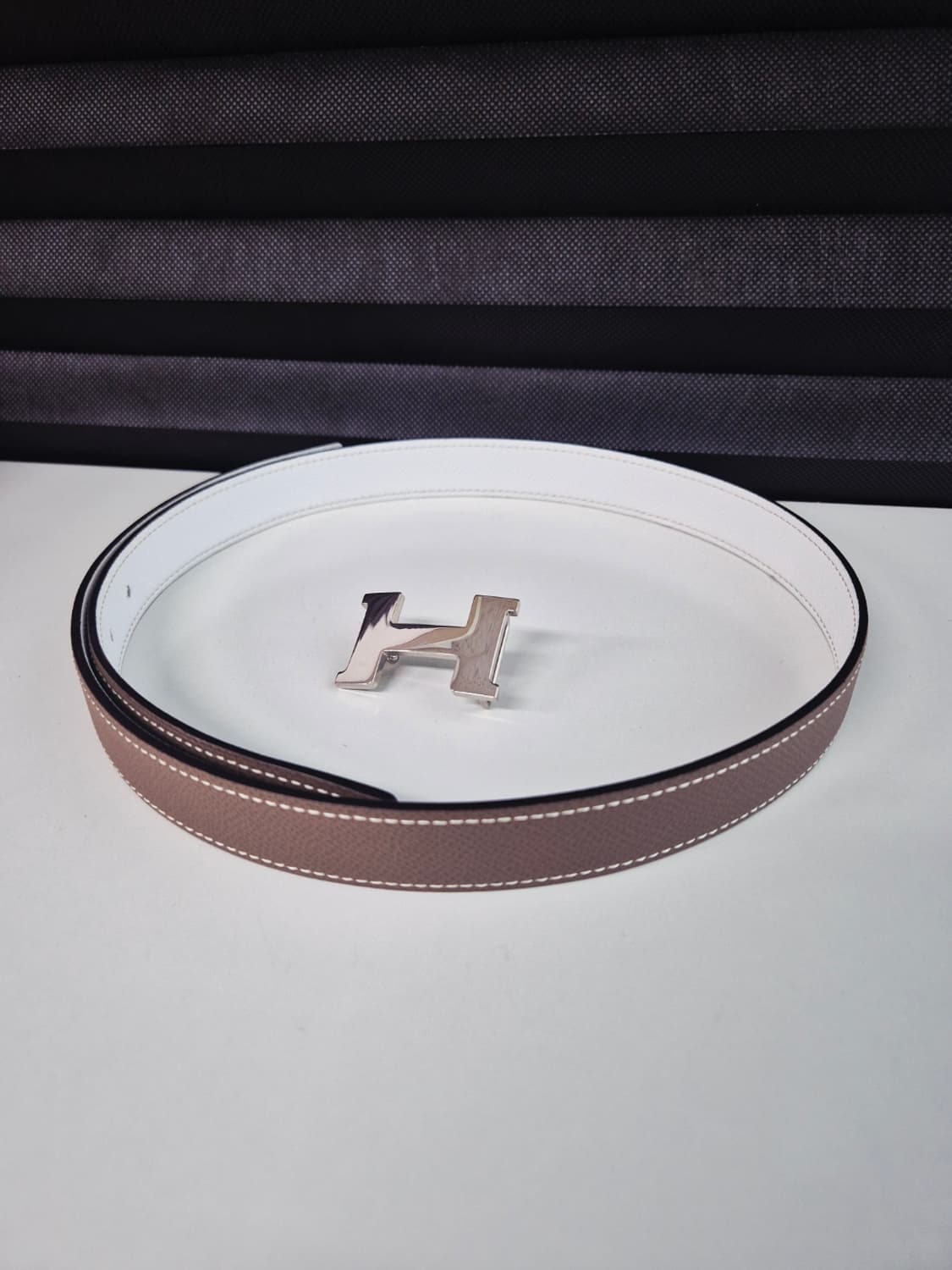 에르메스 콘스탄스 리버시블 벨트 A각인(새상품급) 상품이미지8