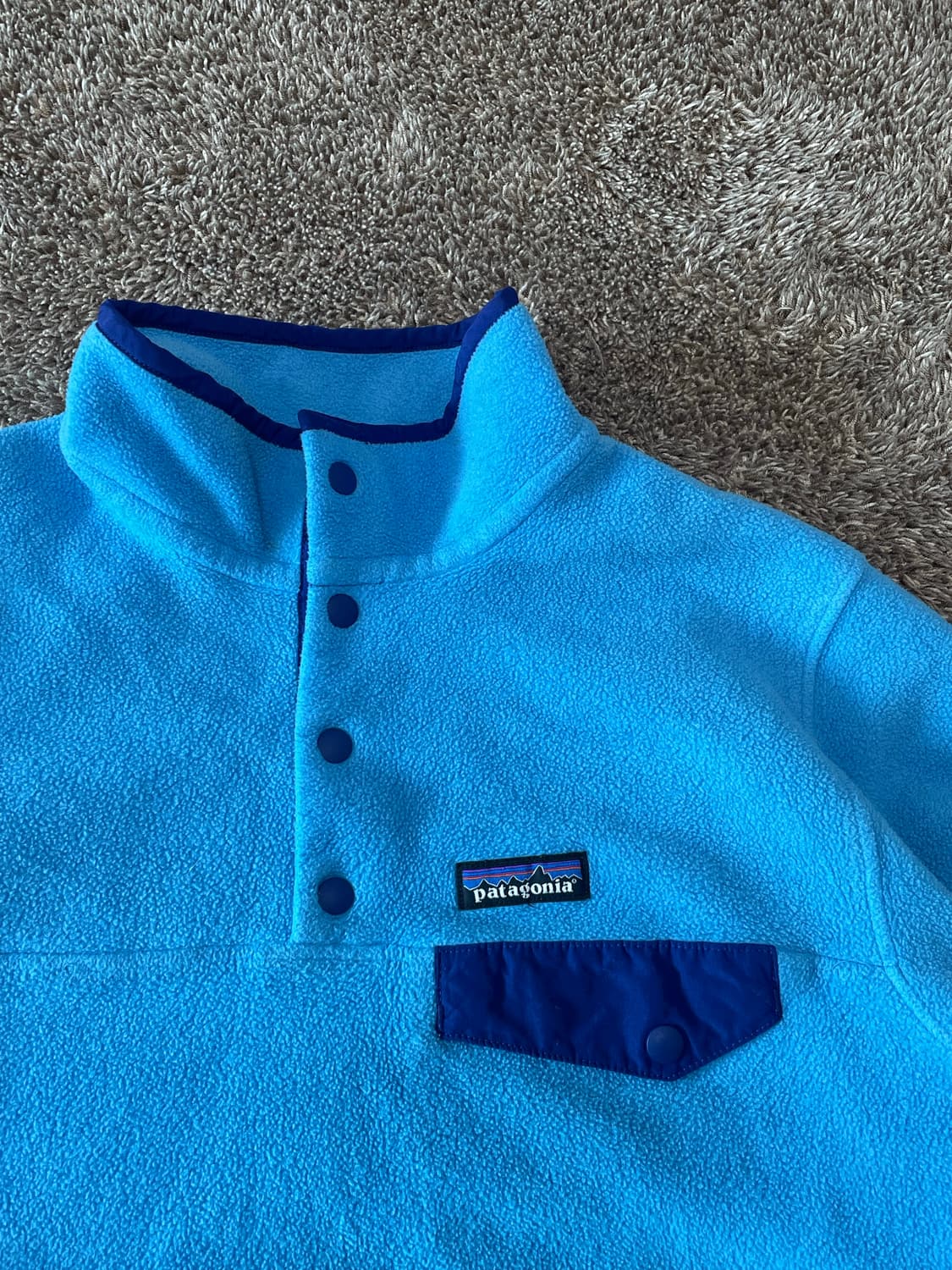 Patagonia synchilla 빈티지 신칠라 블루 상품이미지2