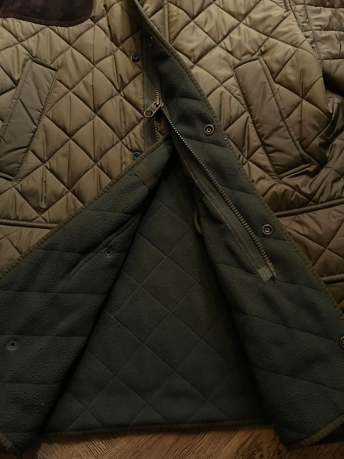 [L]폴로 랄프로렌 클래식 카키 퀼팅 헌팅 자켓 상품이미지7