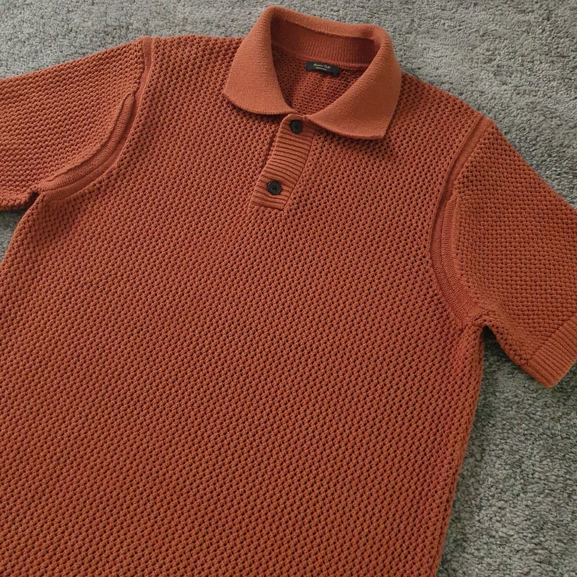 Massimo Dutti 니트 폴로 반팔 상품이미지4