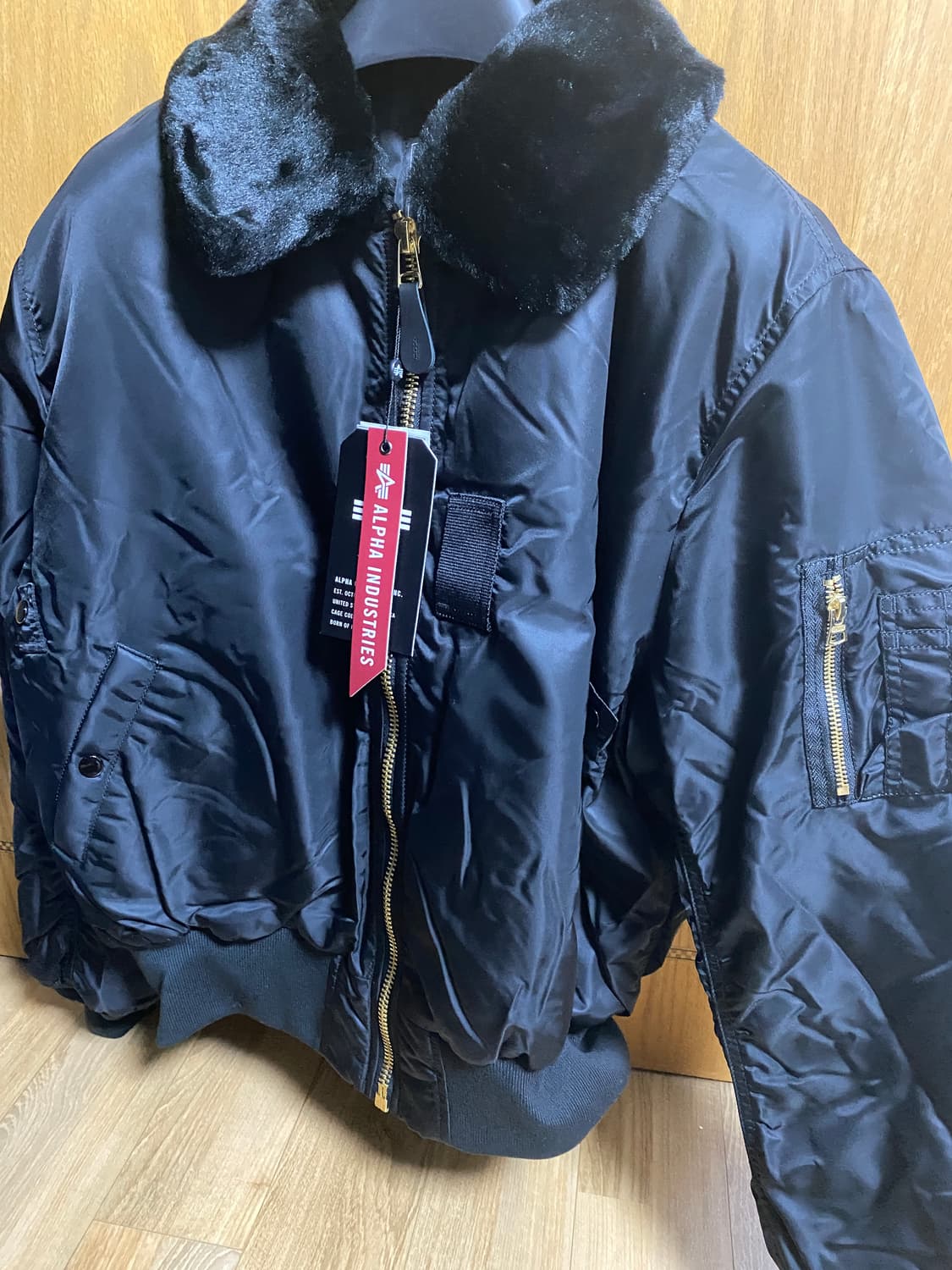 알파인더스트리 B-15 L사이즈 새제품 상품이미지1