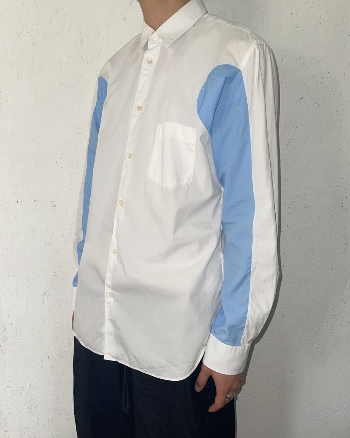 꼼데가르송 셔츠 패널 코튼 셔츠 상품이미지2