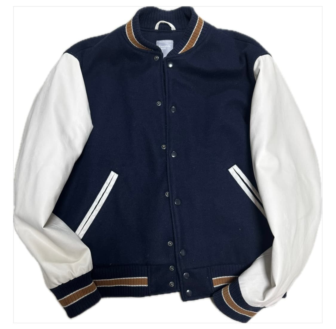 에잇세컨즈 바시티 자켓 L 상품이미지1