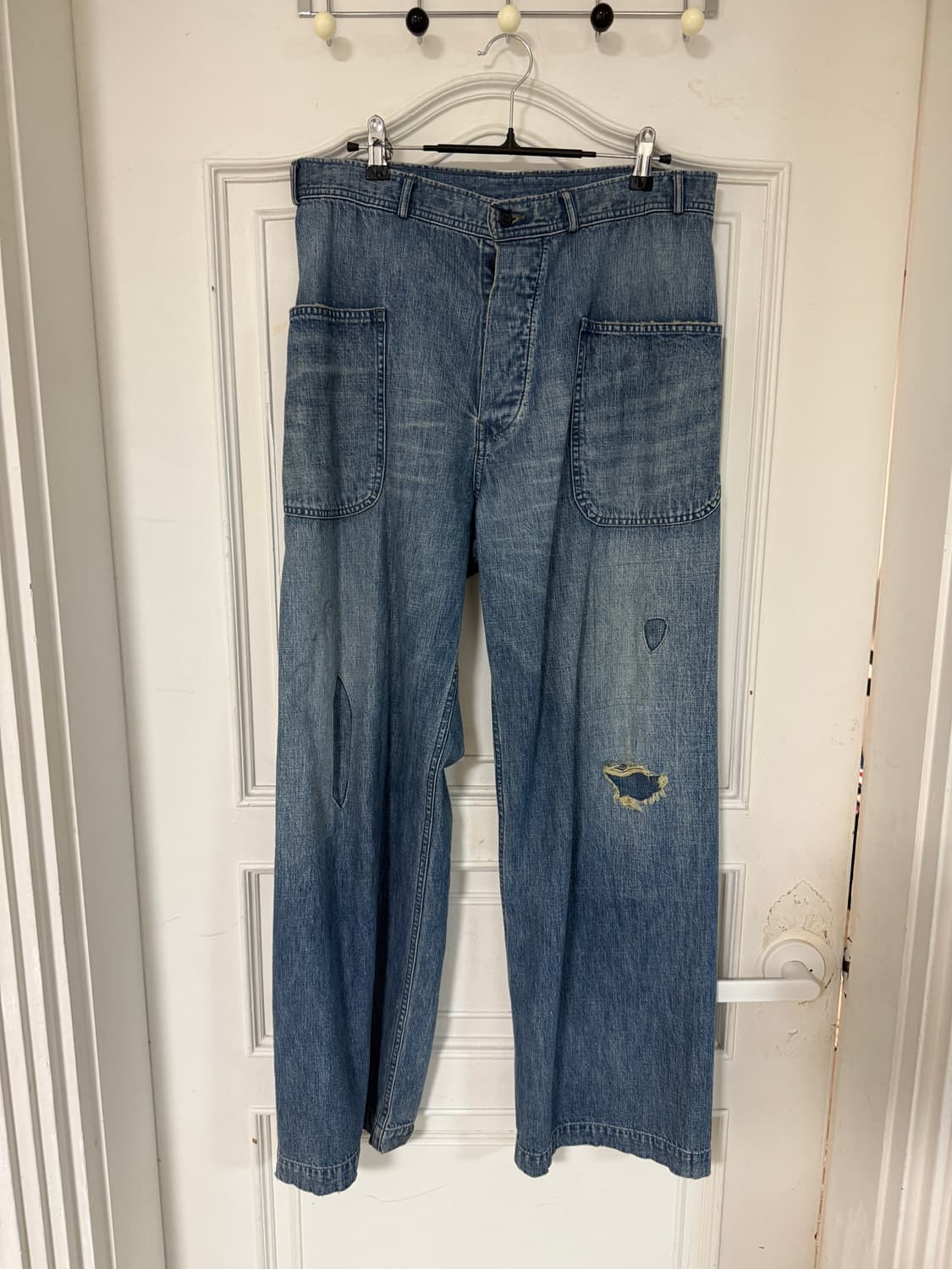 Bowwow m43 dungaree denim pants L 상품이미지2
