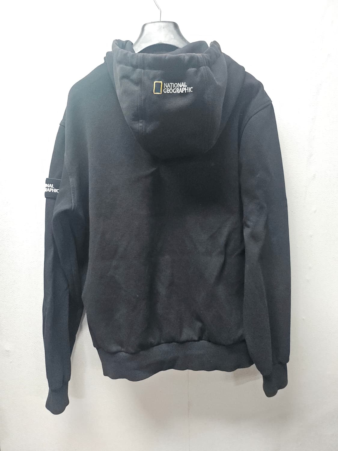 내셔널지오그래픽 블랙 후드 집업 95 상품이미지5