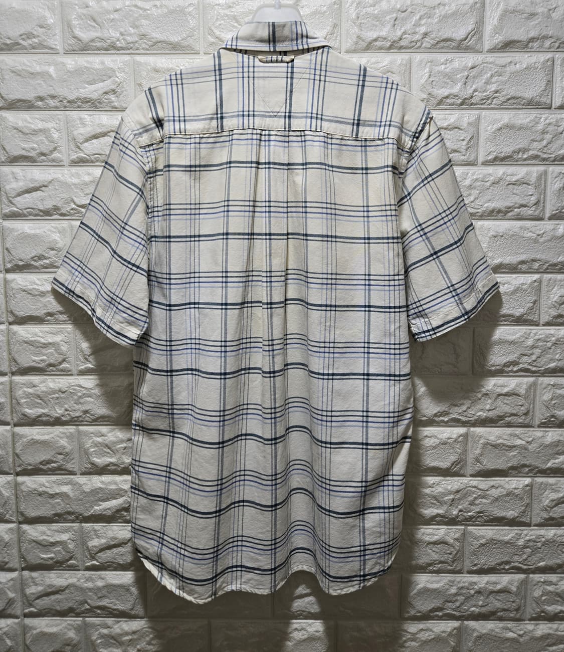 타미힐피거 반팔 체크셔츠 체크남방 95~100 상품이미지6