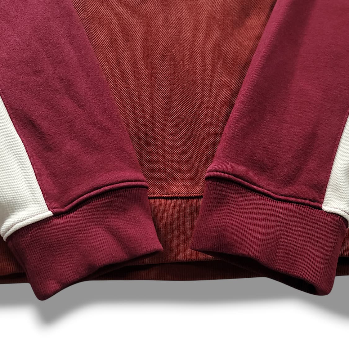 [L] 라코스테 컬러블록 크루넥 기모 스웻셔츠 맨투맨 상품이미지7