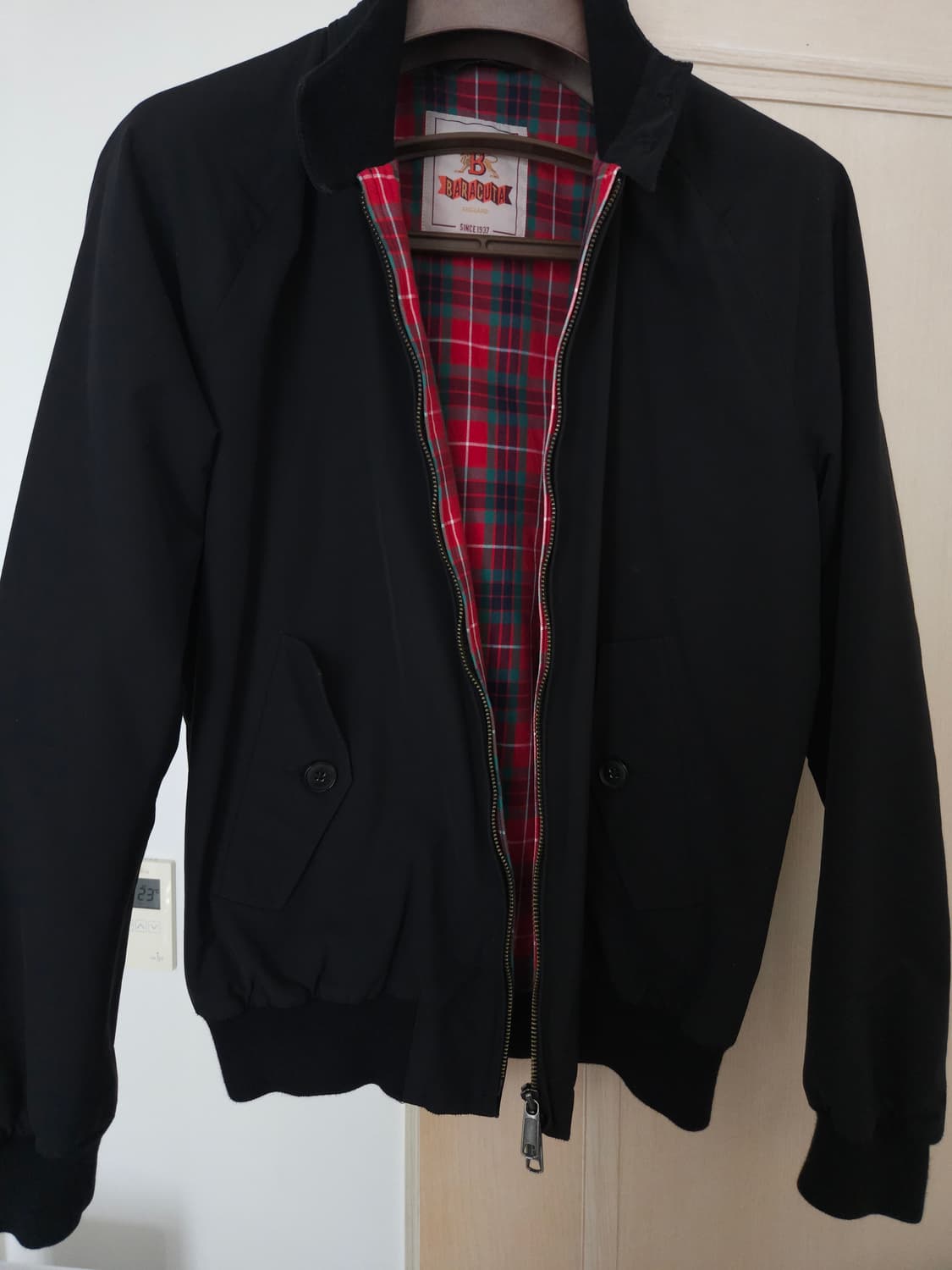 바라쿠타 G9 해링턴 자켓(블랙, 40) 상품이미지1