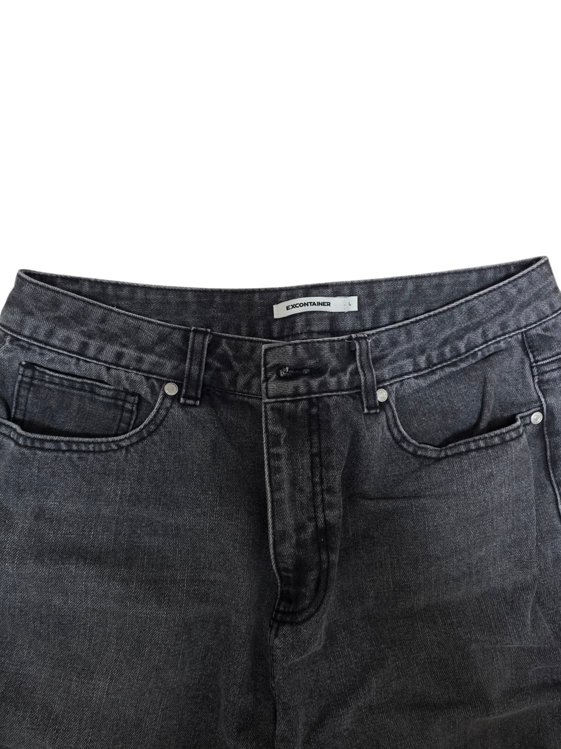 스트레이트핏 흑청데님 29-31 inch 상품이미지2