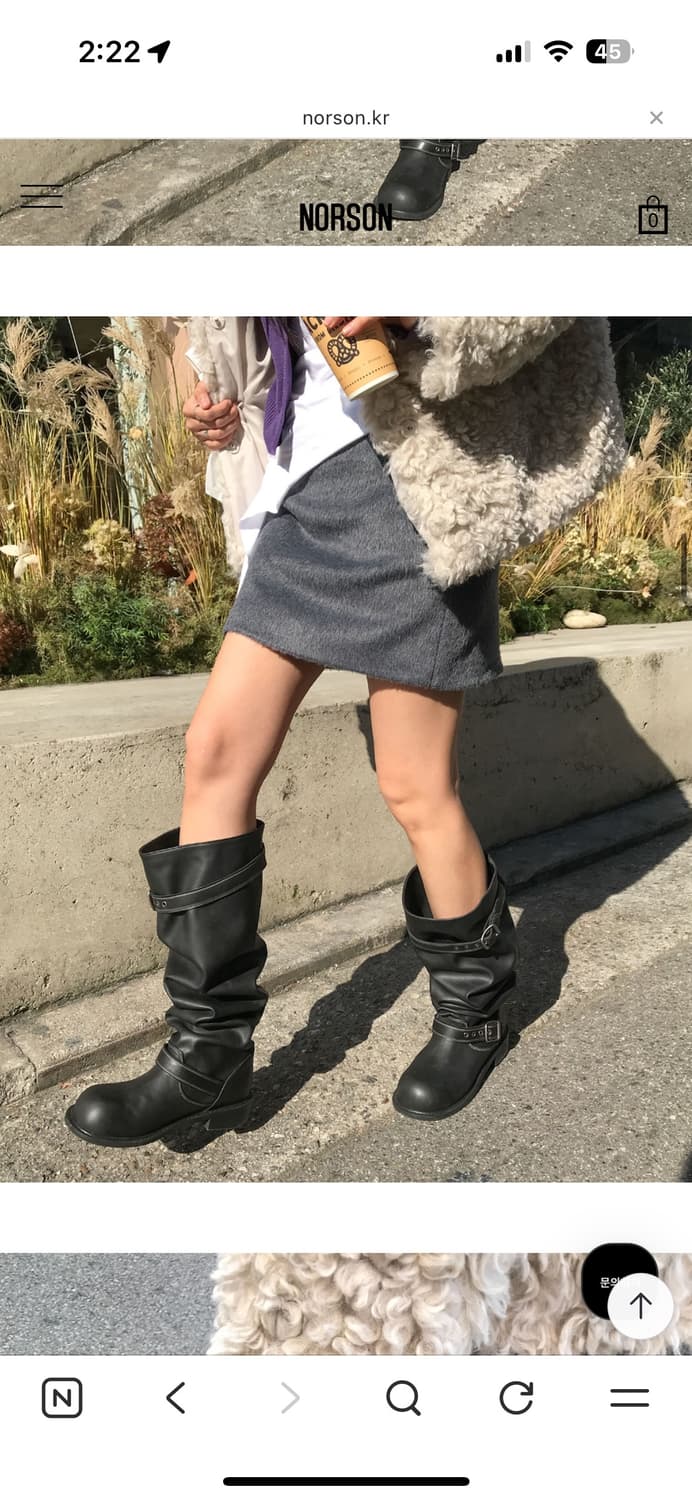 노어슨 슬라우치 버클 부츠 상품이미지2