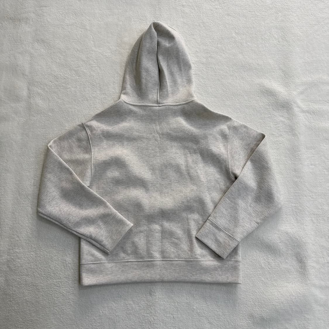 실측확인 빈티지 아이보리 후드티 0313T 상품이미지2