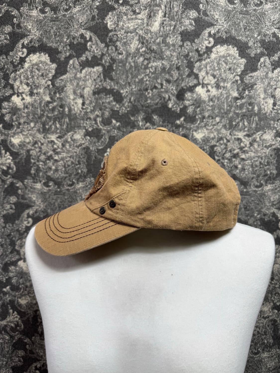 rudolph valentino 발렌티노 카키 볼캡 상품이미지4