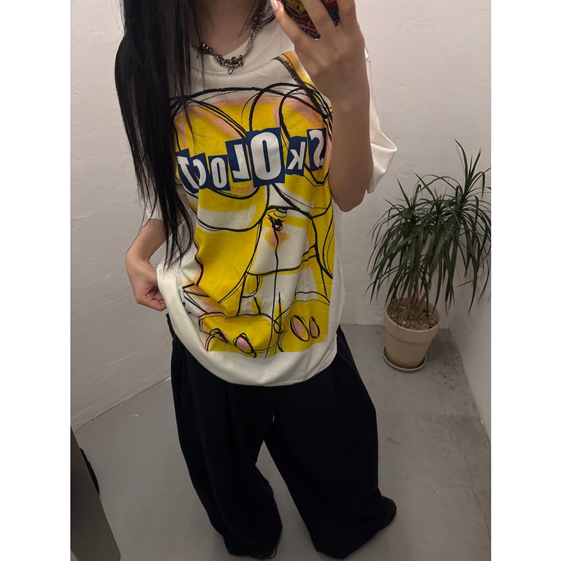 히스테릭글래머 HYSTERIC GLAMOUR X SKOLOCT Tee 상품이미지5