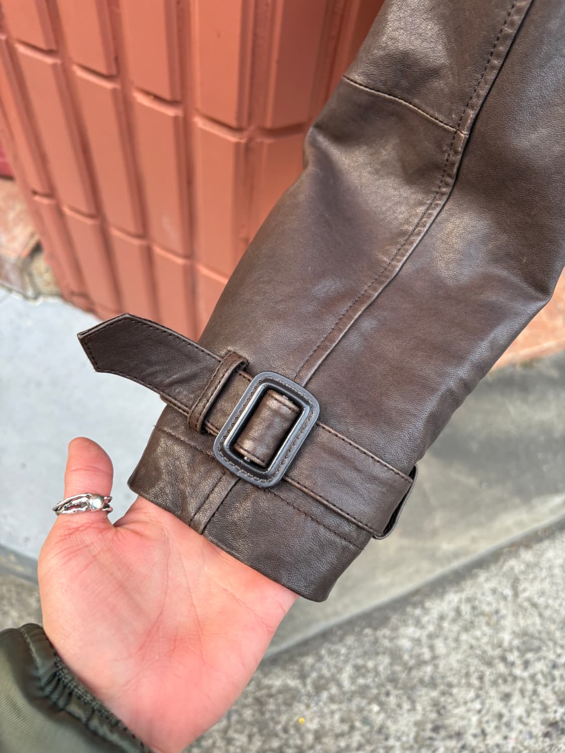 Vintage 양가죽 자켓 상품이미지3